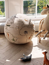 Charger l'image dans la galerie, Pouf en coton - Monde