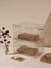 Charger l'image dans la galerie, Lot de 2 paniers de rangement Cala - Cashmere