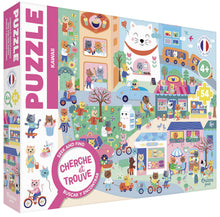 Charger l'image dans la galerie, Puzzle Cherche & Trouve - Kawaii