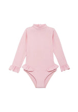 Charger l'image dans la galerie, Maillot de bain 1 pièce Manches Longues - Rose Pâle