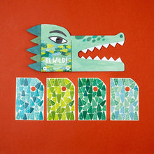 Charger l'image dans la galerie, Activité manuelle - Mask & Stickers Crocodile