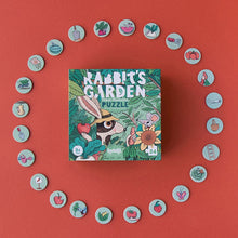 Charger l'image dans la galerie, Puzzle Rabbit's Garden - 24 pièces
