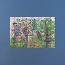 Charger l'image dans la galerie, Puzzle Pocket Night&Day in the Forest - 100 pièces