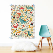 Charger l'image dans la galerie, Poster Créatif Stickers - Dinosaures (+3 ans)