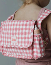 Charger l'image dans la galerie, Coffret Sac à Langer poupée - Vichy rose