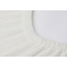 Charger l'image dans la galerie, Lot de 2 housses pour matelas à langer - Ivoire & Nougat