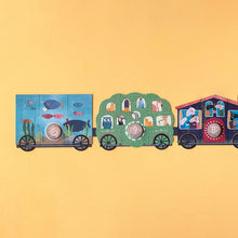 Charger l'image dans la galerie, Puzzle My Little Train - 10 Puzzles