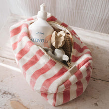 Charger l'image dans la galerie, Trousse de toilette Rayures Strawberry - Eponge