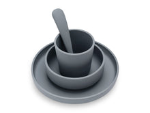 Charger l'image dans la galerie, Coffret repas en silicone - Storm Grey