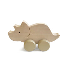 Charger l'image dans la galerie, Dinosaure en Bois - Tricératops