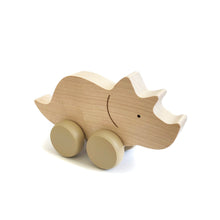 Charger l'image dans la galerie, Dinosaure en Bois - Tricératops