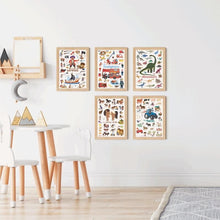 Charger l'image dans la galerie, Affichette Stickers - Jungle (3/8 ans)