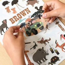Charger l'image dans la galerie, Affichette Stickers - Savane (3/8 ans)