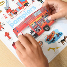 Charger l'image dans la galerie, Affichette Stickers - Pompiers (3/8 ans)