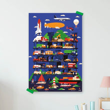 Charger l'image dans la galerie, Poster Stickers - Les Véhicules (+4 ans)