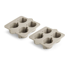 Charger l'image dans la galerie, Lot de 2 moules à muffins en silicone - Crème
