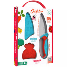 Charger l'image dans la galerie, Le couteau Chefclub - Bleu &amp; Rouge
