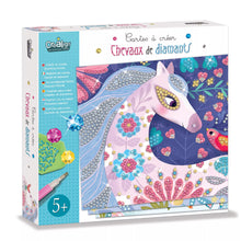 Charger l'image dans la galerie, Cartes à créer - Chevaux de Diamants
