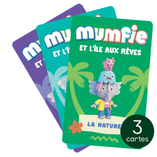 Charger l'image dans la galerie, Carte Yoto - Pack Mumfie et l'Ile aux Rêves (3 cartes) (3/6ans)
