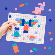 Charger l'image dans la galerie, Silipop Blanc : Jeu créatif de Mosaïques à clipser
