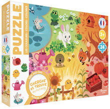 Charger l'image dans la galerie, Puzzle Cherche &amp; Trouve des tout-petits - Les couleurs
