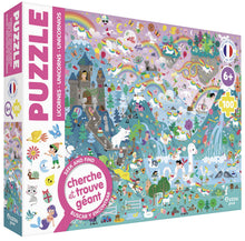 Charger l'image dans la galerie, Puzzle Cherche &amp; Trouve - Licornes
