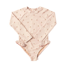 Charger l'image dans la galerie, Maillot de Bain manches longues Ariella - Fraises
