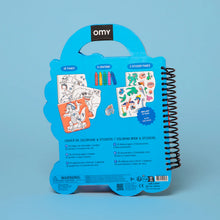 Charger l'image dans la galerie, Cahier de Coloriage &amp; Stickers - Dino
