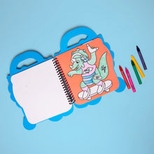 Charger l'image dans la galerie, Cahier de Coloriage &amp; Stickers - Dino
