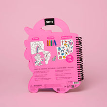 Charger l'image dans la galerie, Cahier de Coloriage &amp; Stickers - Lily
