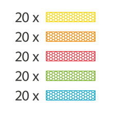 Charger l'image dans la galerie, Hello-Box Rainbow Mix - 100 Briques
