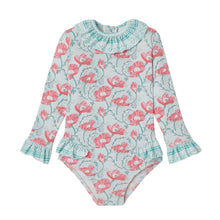 Charger l'image dans la galerie, Maillot de bain 1 pièce Manches Longues - Aqua

