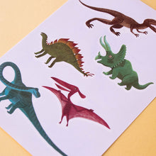 Charger l'image dans la galerie, Planche de Tatouages - Jurassic Dino
