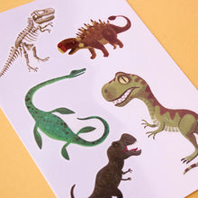 Charger l'image dans la galerie, Planche de Tatouages - Jurassic Dino
