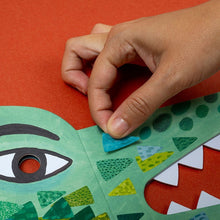 Charger l'image dans la galerie, Activité manuelle - Mask &amp; Stickers Crocodile
