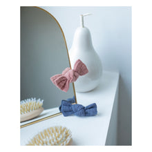 Charger l'image dans la galerie, Lot de 2 barrettes noeuds en Gaze de coton
