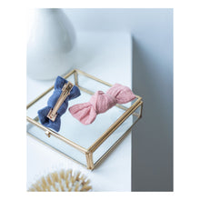 Charger l'image dans la galerie, Lot de 2 barrettes noeuds en Gaze de coton
