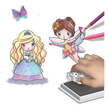 Charger l'image dans la galerie, Personnages à Tamponner - Princesses et Fées
