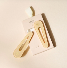 Charger l'image dans la galerie, Lot de 2 barrettes Ivoire

