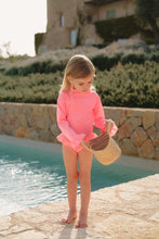 Charger l'image dans la galerie, Maillot de bain 1 pièce Manches Longues - Rose Vif
