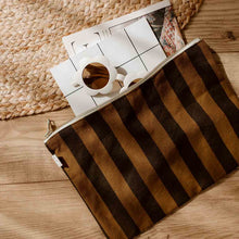 Charger l'image dans la galerie, Pochette rayures Cumin
