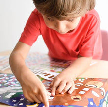 Charger l'image dans la galerie, Poster Créatif Stickers Panorama - Bébés Animaux (3/6 ans - Spécial maternelle)
