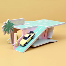 Charger l'image dans la galerie, Station Service Palm Springs + Porsche 911 Turbo Jaune
