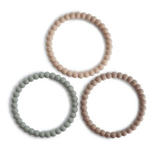 Charger l'image dans la galerie, Anneau de dentition Bracelets - Clary Sage / Tuscany / Desert Sandy
