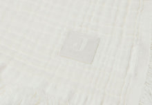 Charger l'image dans la galerie, Couverture en gaze de coton - Ivoire
