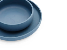 Charger l'image dans la galerie, Coffret repas en silicone - Jeans Blue

