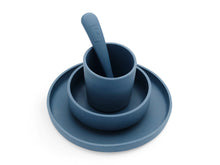 Charger l'image dans la galerie, Coffret repas en silicone - Jeans Blue
