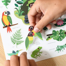 Charger l'image dans la galerie, Affichette Stickers - Jungle (3/8 ans)
